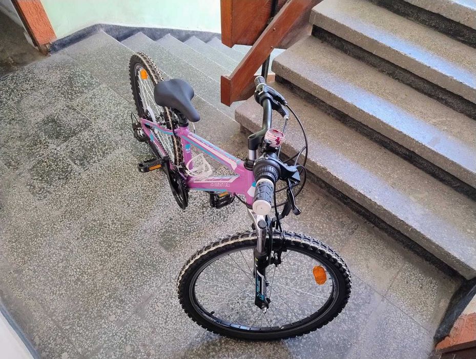 Детски велосипед CROSS Speedster 24" - алуминиев (лилав)