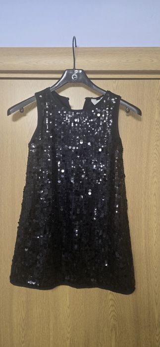 Рокля с паети H&M 116 см.