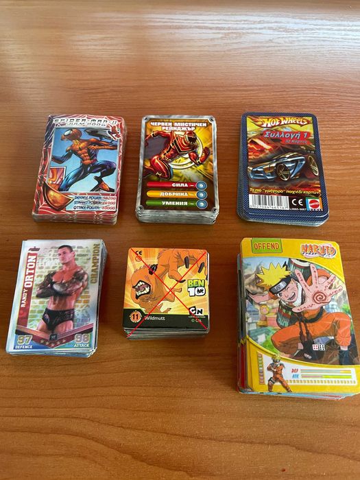 Различно разнообразие от Колекционерски Карти