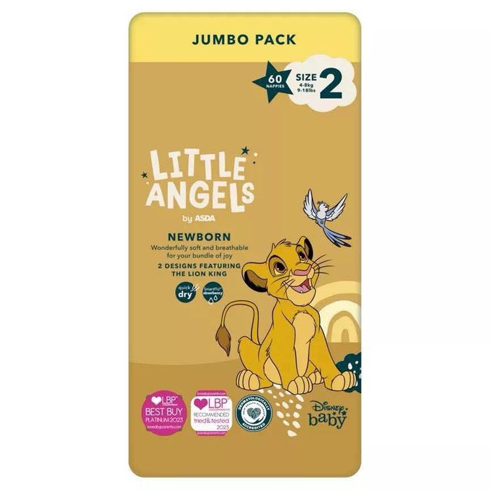 Памперси Little Angels 1-ца,2-ка,3-ка,4-ка,4+,5-ца Судокрем,Адаптирано