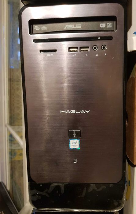 Sistem PC Desktop Maguay Placa de baza ASUS H81M-R LGA1150 Procesor Intel Core i7-4770 8GB Ddr3 HDD 250 GB DVDRW