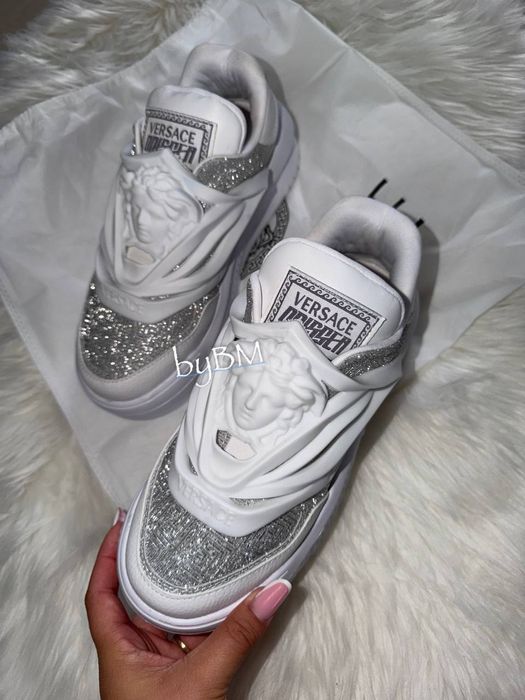 Adidasi Versace Odissea Glitter
