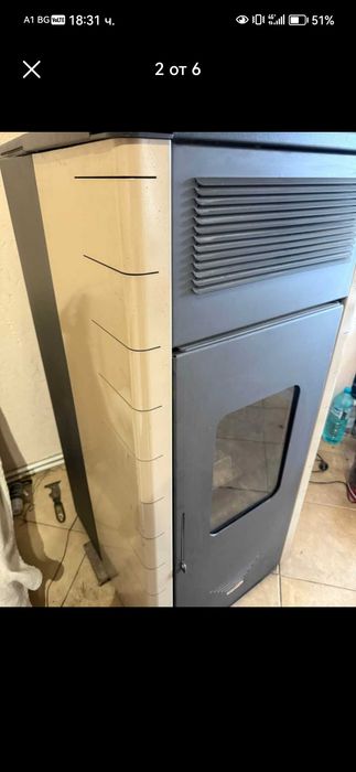 Пелетна камина Лили