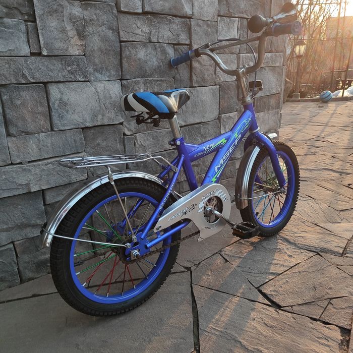 Велосипед велик Msep. Размер 16. Для мальчика.