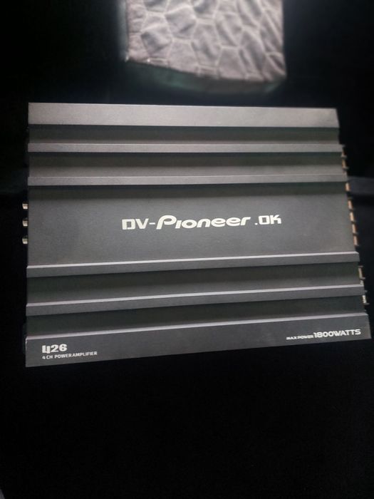 DV Pioneer. Ok 4cH Power Amplifier