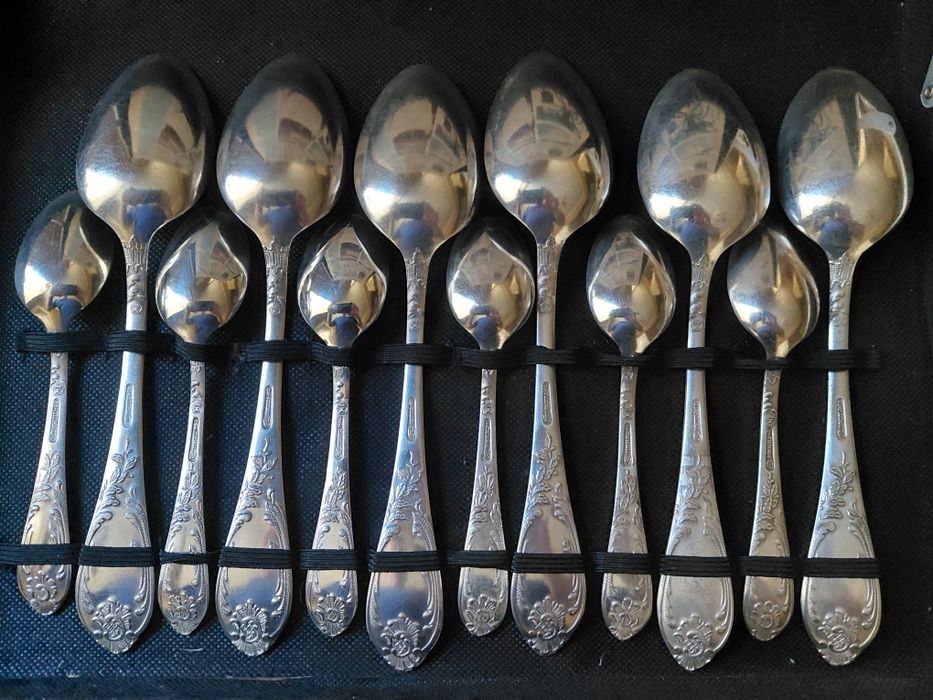 Мельхиоровые столовые приборы