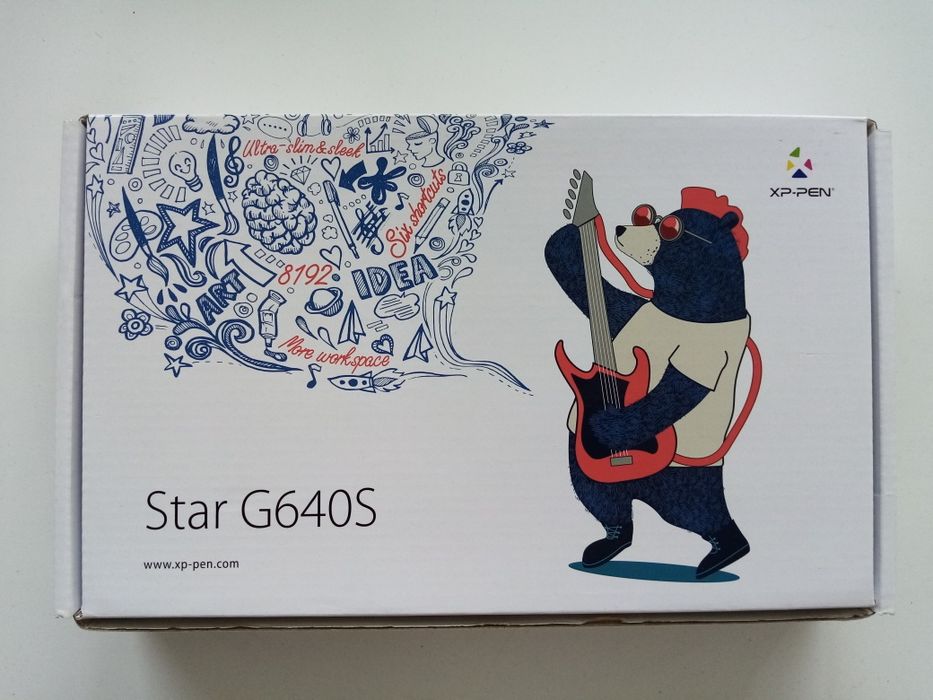 Графический планшет XP-PEN Star G640S