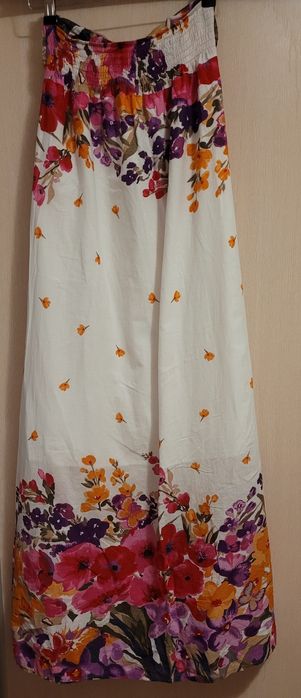 Rochie de vara cu flori, marimea S