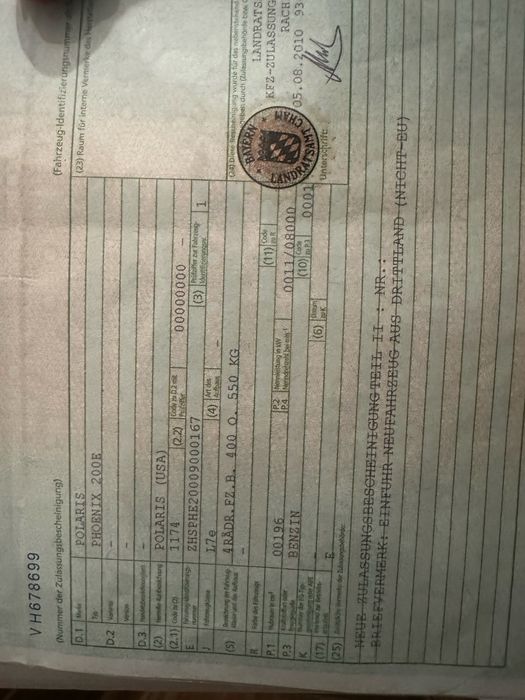 Vand atv de 180 cmc overland