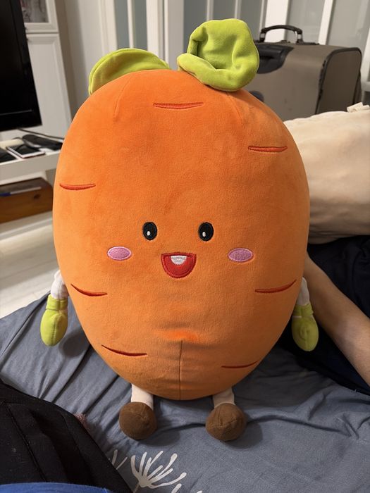 плюшевая игрушка морковь