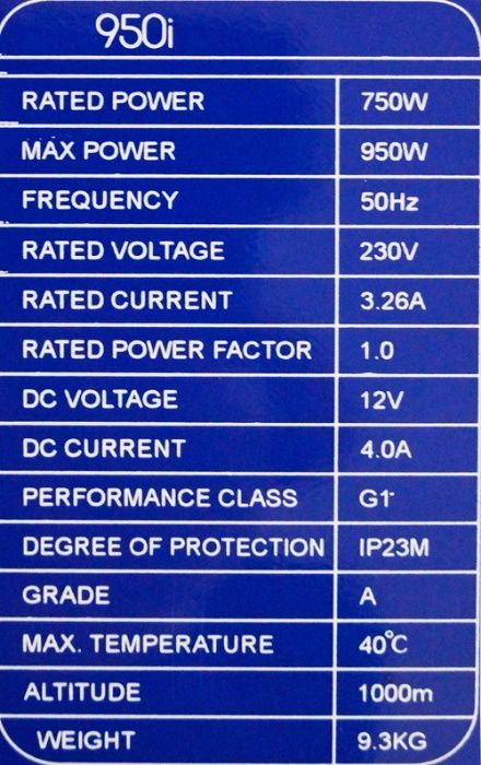 950W Инверторни Бензинови Супер тихи Генератори VITOLUX