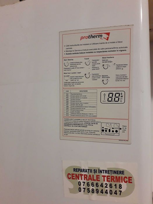 Centrală termică pe gaz Protherm Lynx 24 – 24 kW