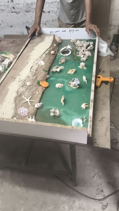 Столы из эпоксидной смолы эксклюзив