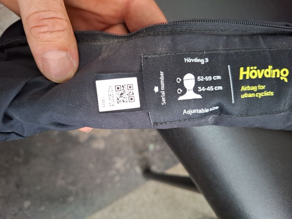 Airbag за колоездач