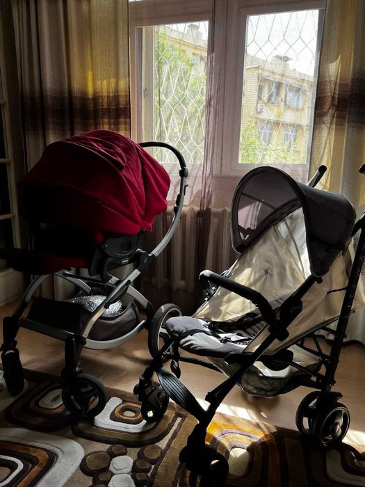 Коляска Chicco Artic (б/у)  в идеальном состоянии +дождевик