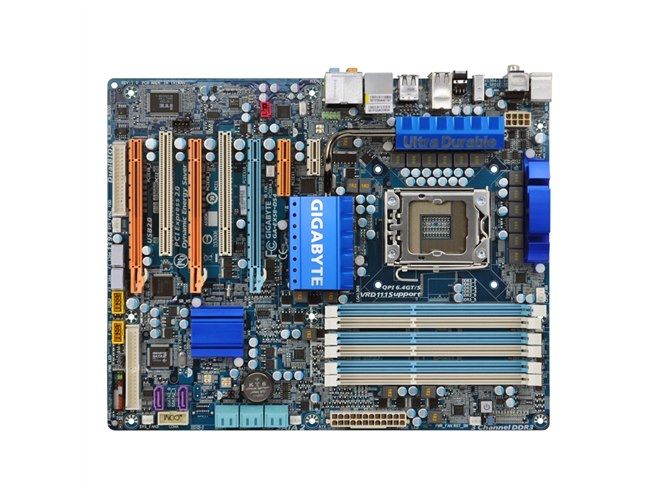 Gigabyte EX58-DS4 LGA 1366 tray Defecta