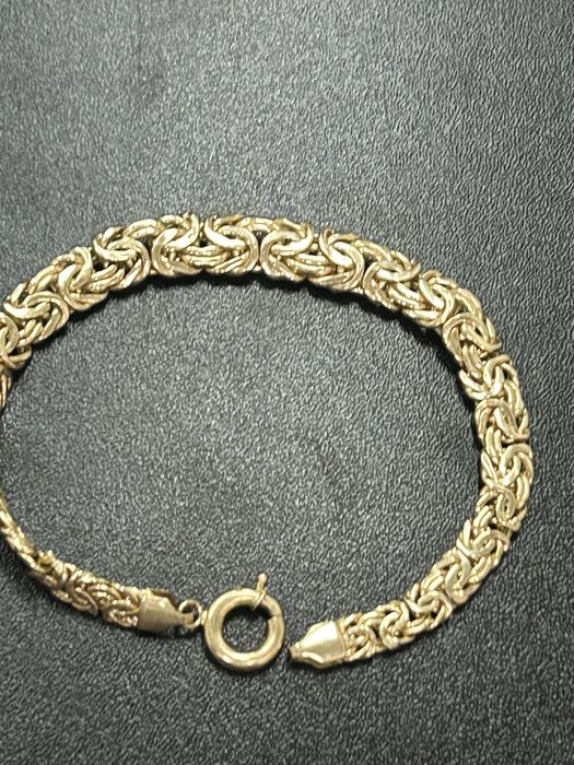 Браслет желтое золото
