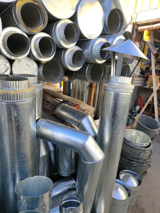 ДЫМОХОДЫ ВЫТЯЖКИ разные диаметры