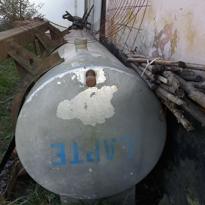 Cisterna lapte din aluminiu 2000l