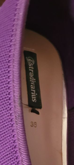 Pantofi dama textili Stradivarius