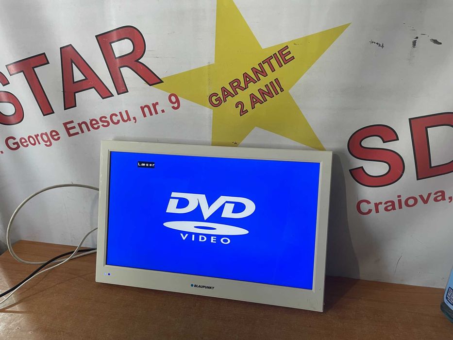 Televizor LED FullHD  DVD USB Blaupunkt B22R189D/60 cm  Garantie 2 ani