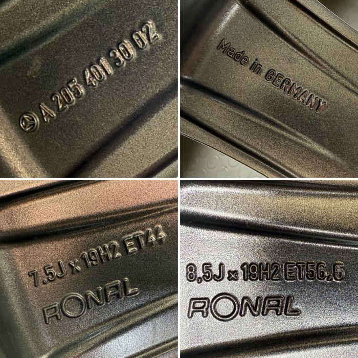 4бр. ОРИГИНАЛНИ 19” Спорт-Пакет 5х112 за -MERCEDES-7.5J+8.5J,ET44+56.5