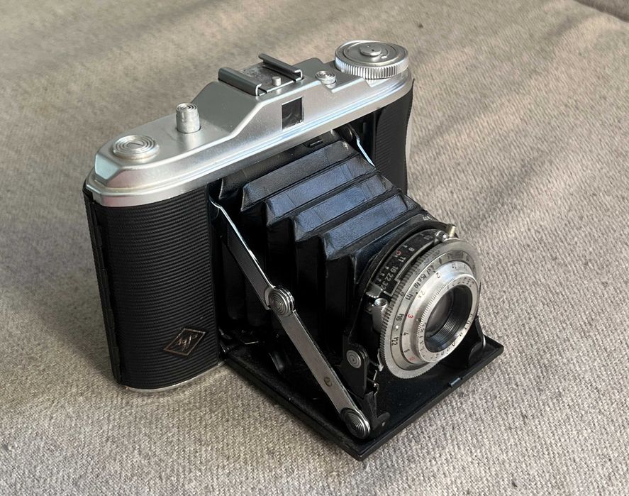 Aparat foto vintage Agfa Isolette Vario 120 Agnar 85mm