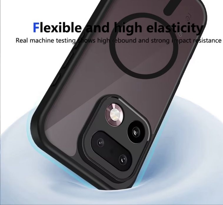 Realme 16 pro ,16 pro +Armor Shockproof Magsafe удароустойчив кейс мат