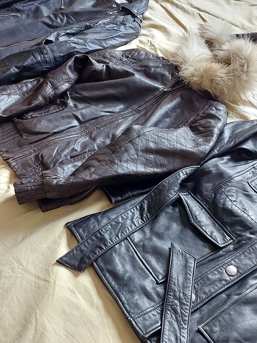 Кожаные куртки 44-46