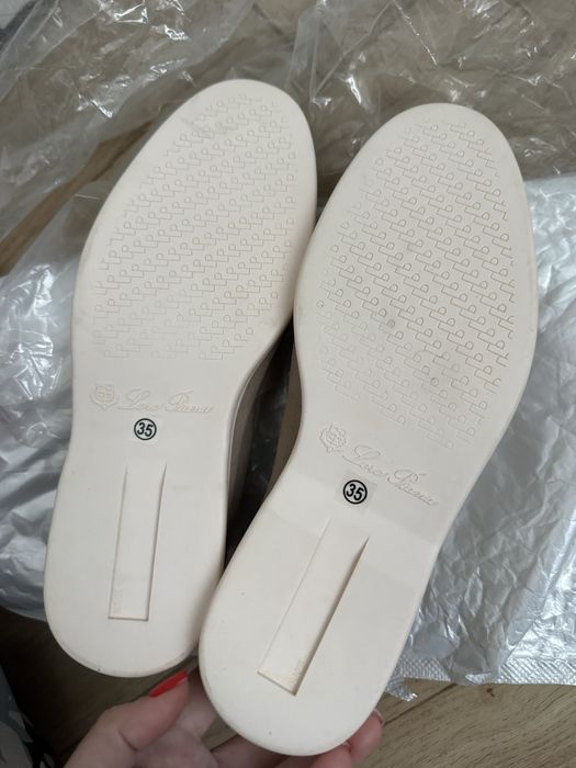 Mocasini piele intoarsa Loro Piana 35