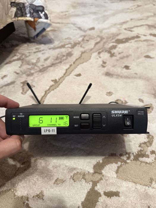 Shure ulxs instrument(ulxp4)