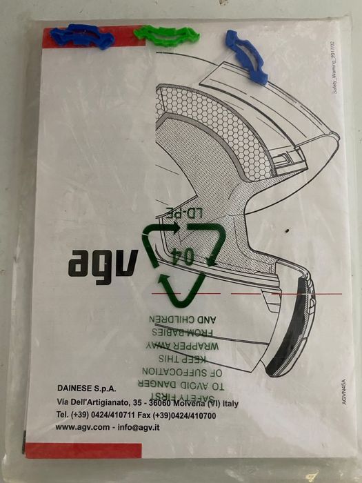 МотоШлем AGV итальянский