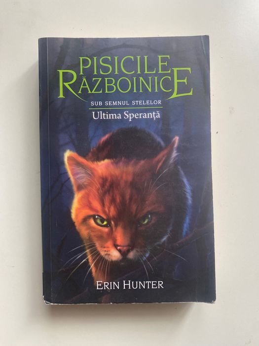 Carțile “Pisicile Războinice”de ERIN HUNTER.Volumele 24-36 si Volumul 12. Cititi Descrierea!