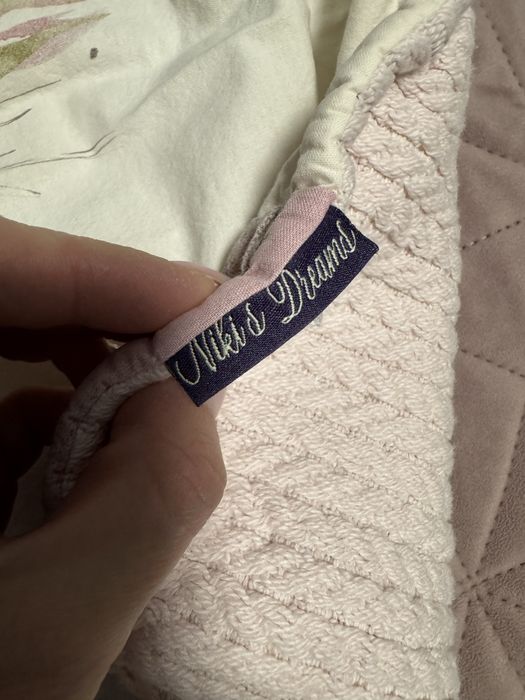 Бебешко одеалце, пелена за изписване за бебе момиче