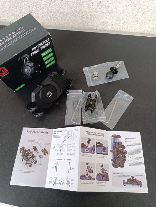 suport smartphone telefon pentru motocicleta kewig M26-B7