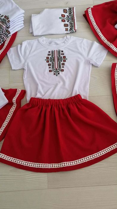 Детски комплект с шевица от 1г до 16г