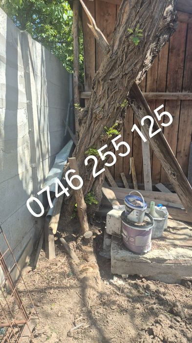 Servicii mini excavator sapaturi santuri fundații fose bransament  apa canal gaz curent fibra optica  radacini copaci nivelare gard București-Ilfov