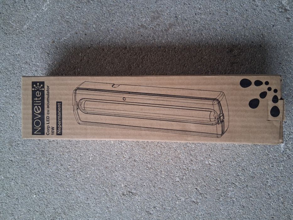 Lampa LED EXIT NOVELITE ODES16, nepermanenta, 16W, 480lm