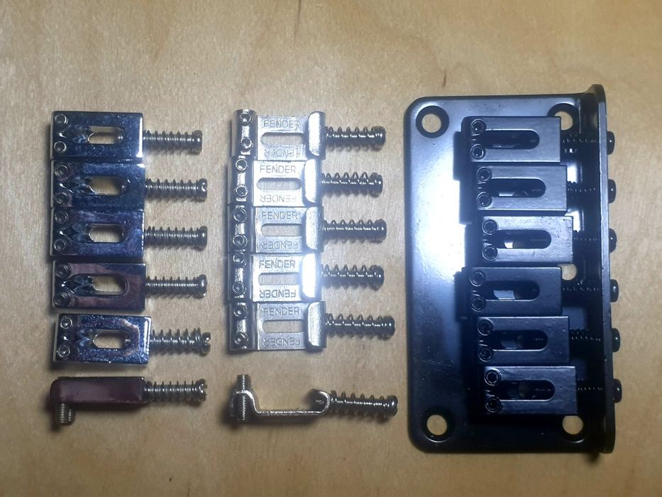 Седла и бридж для электрогитары