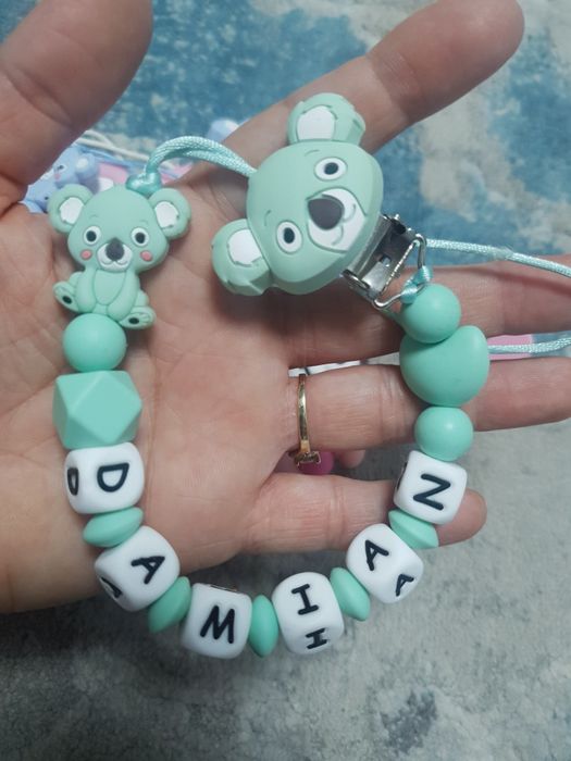 Lănțișoare suzeta din silicon