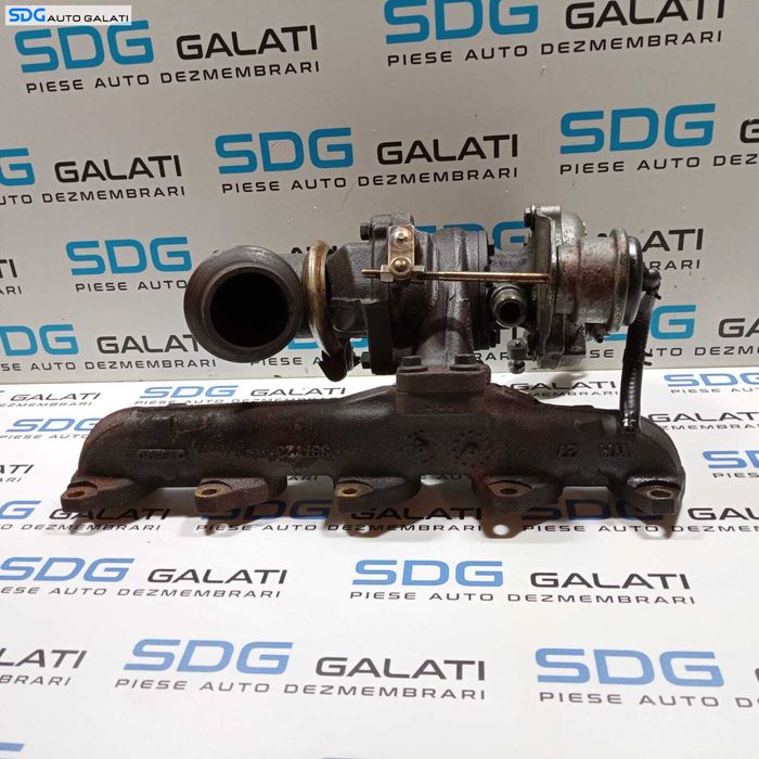 Turbo Turbina Turbosuflanta Peugeot 206 1.4 HDI 50 KW 2001 - 2012 Cod 54359710009 MF 50175454 01937 [274M6]
