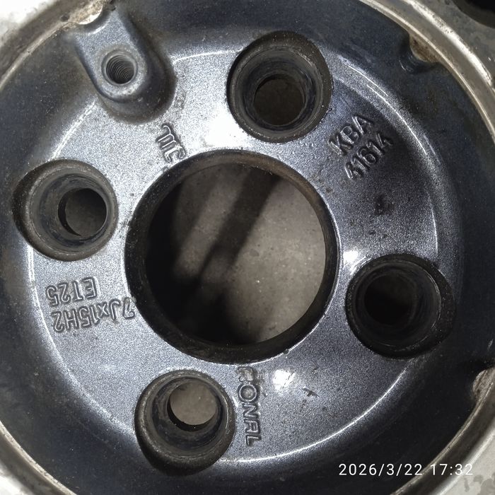 Титанки 4/100 Ет25 вылет наружу