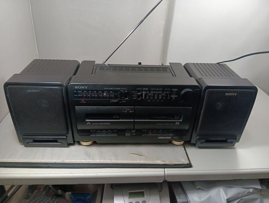Ретро Магнитофон SONY 80-90х Оригинал