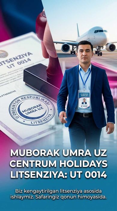 Centrum Holidays Umra Ziyorati Shayxontohur Muborak Umra Uzb Tur Paket