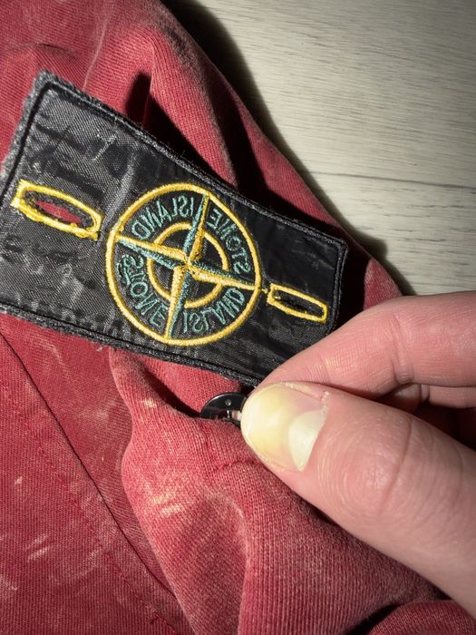 Stone island off dye худи