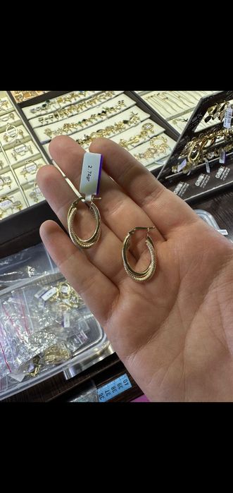 срочно продам серьги конго новый