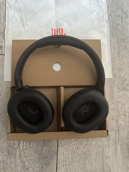 Casti audio Over-Ear JBL Tune 770NC, Wireless, ANC, Bluetooth, Multi-Point, Negru