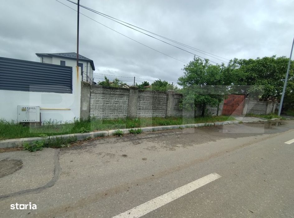 Teren utilitati, 1.236 mp, 16.6 m deschidere, zona Carcea
