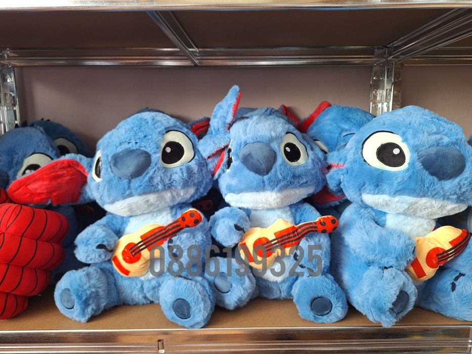 Плюшена играчка Стич Aloha, 35см, Плюшен Стич Stitch