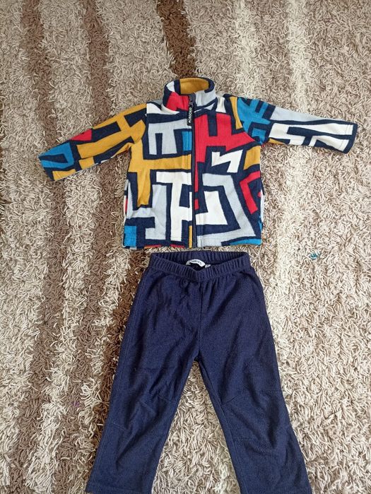 Crockid флисовый костюм